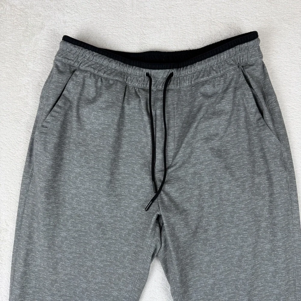 CHUBBIES Movementum Pants Mens M Heathered Gray‎ Joggers Drawstring